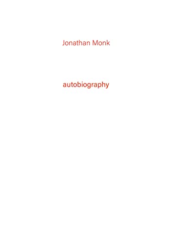 Jonathan Monk Autobiography #04 œuvre d'art originale au design épuré