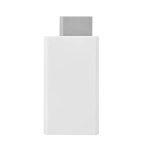 Kuuleyn Adaptador Wii HDMI, Convertidor Wii A HDMI, Convertidor Wii 2 A HDMI 720p/1080P Salida HD Mini Adaptador De Audio Y Video Portátil