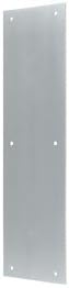 3.5 x 15 in. Push Plate, Satin Chrome - Solid