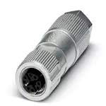 Phoenix Contact 1414587 Circular Metric Connectors SACC-FSX-8QO SH PN SCO, 8 pos Shielded Socket Str