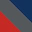 Navy/Red/Charcoal
