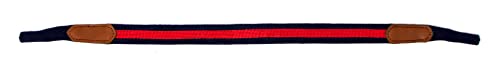 Image of Leather Hand-Stitched Needlepoint Sunglass Strap Retainer