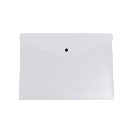 Pasta Envelope A4 Serena com Botão - Cristal- Dello (0013.H.0030)