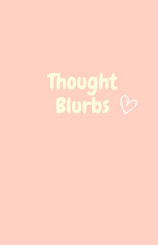 Thought Blurbs: Diário forrado em branco rosa