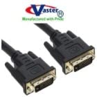 DVI-D Male/Male Dual Link Digital Video Cable,UL 28Awg (4.57 Meter/ 25 Feet)