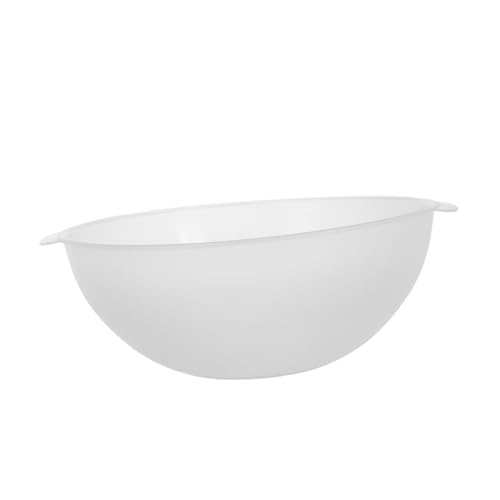 KESYOO 美容院の洗面台 顔用洗面器 ポータブルシンク 食器洗い便器 皿バケツ 透明な盆地 多機能流域 ベビーバス 多機能洗面台 流し台 皿入れ Transparent プラスチック