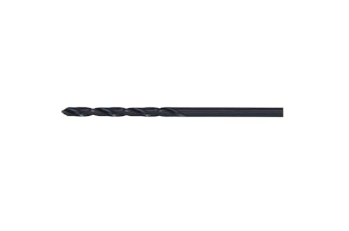 Image of Century Drill & Tool, 24108, 1 /8 inch,Jobber Drill Bit,Pro-Grade, Made in The USA, Black Oxide Drill Bits