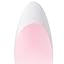 01 M - Almond White French in Pink Base