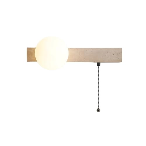 GBEVAUEIO Casa de campo Lámpara de pared con luz LED for decoración de interiores del hogar, balcón, dormitorio, entrada para pared de fondo