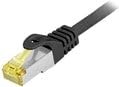 Equip Patch Cord Cat6A Outd.S/FTP 2xRJ45 40.00m noir LSZH