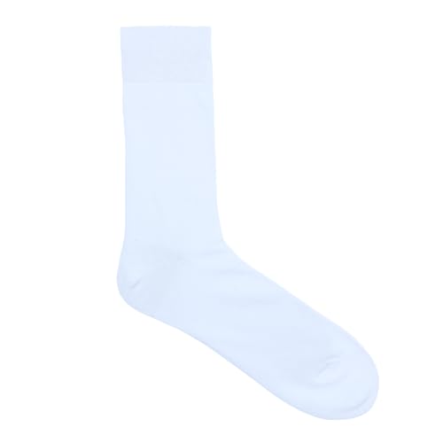 Dress Socks for Men's - Soft Cotton Breathable Reinforced Heel & Toe Snug Pull-On Fit for Work Gym & Everyday Comfort, 3 Pair3