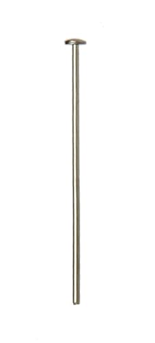 Image of B&P Lamp 1 1 /4 Inch Chrome Finish Prism Pins, Per Ounce = 140 pcs.