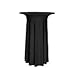 Produktbild Gastro Uzal Stehtischhusse Deluxe Tischhussen Stretchhusse Husse Hussen Biertischhusse Bierzeltgarnitur für Hochzeit Event schwarz 80-85 rund cm, L0-BPPN-18ZK, 85 x 115 cm