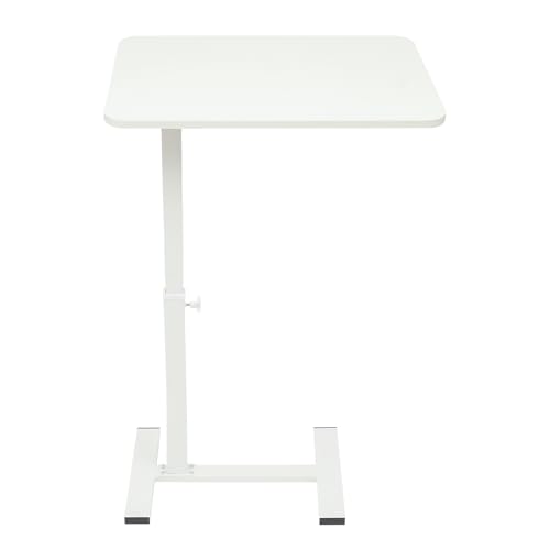 Table de lit pratique avec roulettes et plateau réglable pour ordinateur portable
