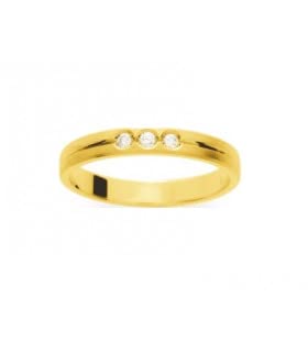 Alliance Or 18 carats et Diamant KOSMA 56 : éclat éternel et haute joaillerie française