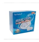 BUTBU 12 Piezas Limpiador WC, Tabletas Limpieza Inodoro, Pastillas WC Active Tabs, Para Eliminar Manchas De Cal, Sarro Suciedad Incrustada en Inodoros, W-C, Lavabos, Bañeras Superficies en El Baño