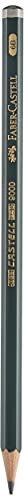 Image of Faber-Castell Castell 9000 Graphite Pencil - 6B pack of 12