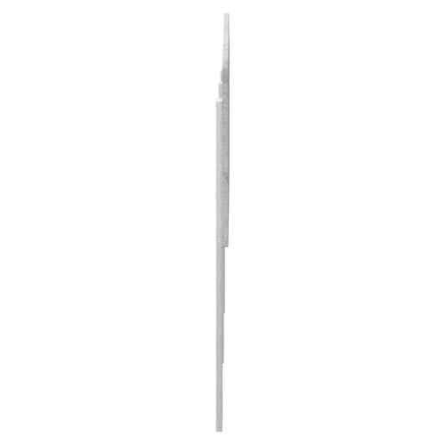 Cabecero de madera contrachapada gris concreto 150 cm de alta gama 6