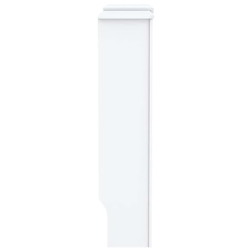 Logeirevo Radiator Cover Heater Cover Cabinet Shelf, Modern Design Household Appliance Heating Accessories, White 80.7\"x8.1\"x32.1\",-845 - Thumbnail 3