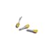 Panduit FSD73-6-D 24 AWG YELLOW INSULATED WIRE FERRULE DIN END SLEEVE (package of 100)