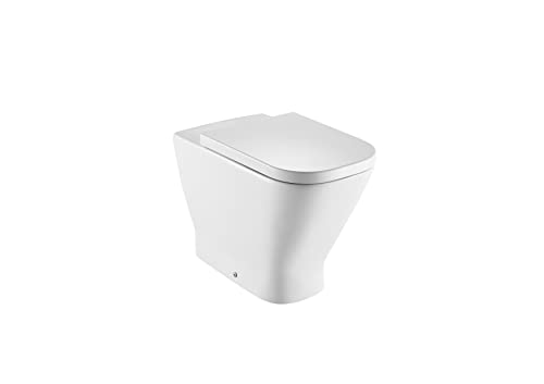 Roca The Gap Square abattant WC frein de chute blanc Supralit A80147200B