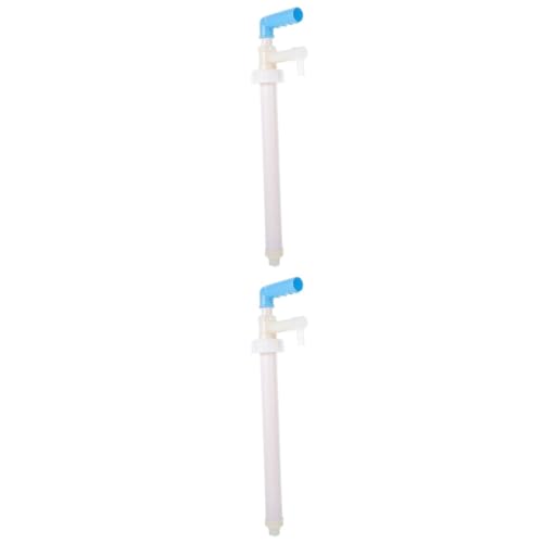 CIYODO 2 Pcs Manual Fluid Pump Sprayer Plastic Oil Pump for Easy Liquid Transfer Material
