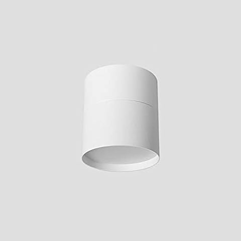 Yanzuo LED Downlight, Surface Mounted Without Perforation, Anti-corrosion And Anti-glare Refined Aluminum Ceiling Light, Home Living Room Bedroom Corridor Spotlight Cover