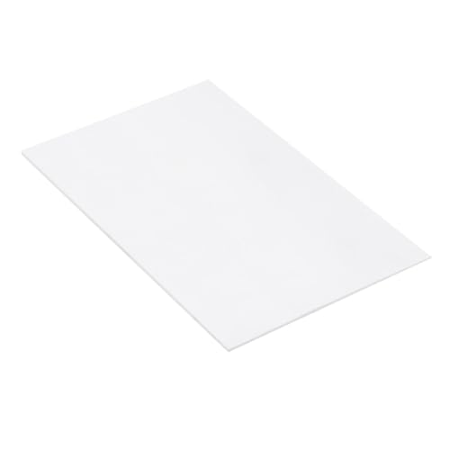 Image of Expanded PVC Plastic Sheet 7 /64 inch Thick, 11 inchx17 inch Lightweight Rigid Foam Sheet, [for Crafts Signage Displays Digital Screen Printing] - White / 1 Pcs