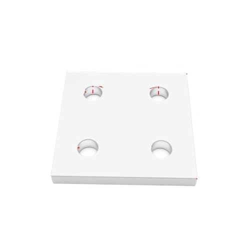 Connecteur d'angle vertical contre les vibrations de structure alu - 6