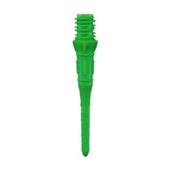 Pointes L-Style Lippoint Premium Two-tone Green 2BA 25 Mm – Lot De 30, Filetage 2BA, Durables, Design Amélioré