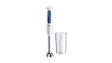 Braun MultiQuick 3 MQ30.001M, Minipimer con Tecnologia PowerBell VPlus, 2 Velocidades+Turbo, Sistema EasyClick Plus para Accesorios, Tecnologia Anti Salpicaduras, Vaso de 600 ml, 900W, Blanco