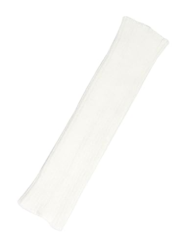 Image of uxcell Women's Knitted Design Solid Warm Thick Knee High Length Ribbed Leg Warmers