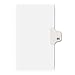 Kleer-Fax 90000 Series Numerical Side Tab Index Divider,Printed 86 - 25 Tab(s)/Set - 8.5" x 11" - 25