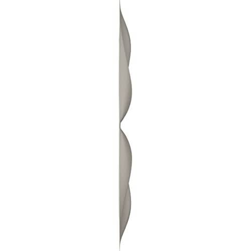 Paneles de pared termoformados de aluminio de la marca Ekena Millwork modelo WP12X12HEBAL 4