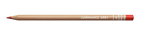 Image of CARAN DACHE LUMINANCE 6901 THE MOST LIGHTFAST PERMANENT COLOUR PENCIL EVER DESIGNED FOR PROFESSIONAL ARTIST (PERMANENT RED)