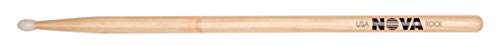 Baquetas Vic Firth Hickory Nylon Rock 15.5 in miniatura 1