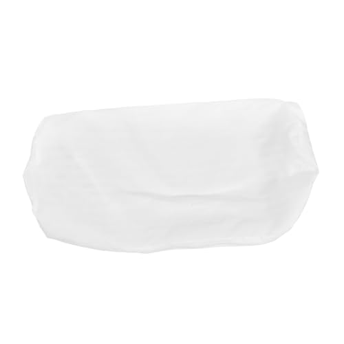 ELAYARD Funda para Almohada Cilíndrica Blanca con Cremallera Protector para Cojín Redondo de Cuello Decorativa para Sofá y Cama Funda para Cojines Bolster