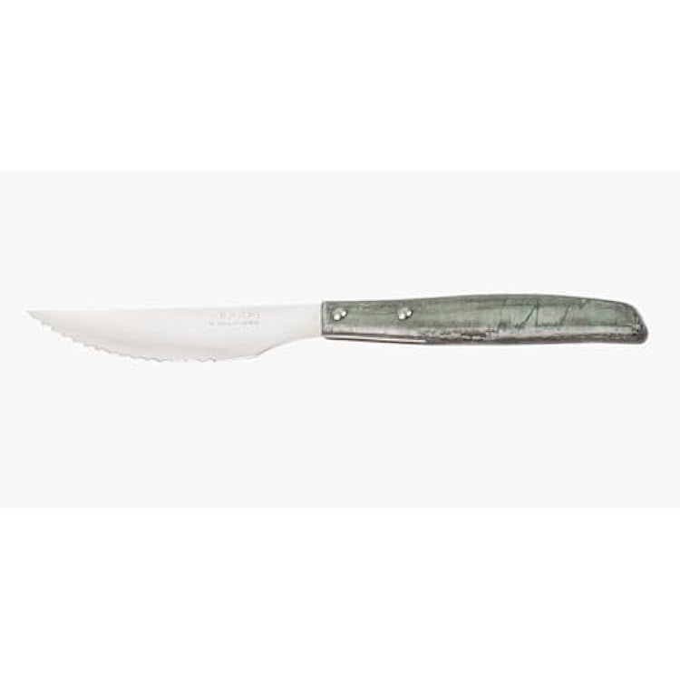 Arcos Table Knives - Steak Knife Table Knife - Blade Nitrum Stainless Steel 4 - Handle Pack Wood Blue color