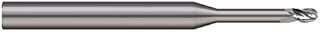 Micro 100 BEF-078-400 Ball End Mill, 5/64