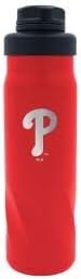 WinCraft Philadelphia Phillies 20oz Morgan Stainless Steel Water Bottle