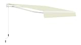 Jet-line Markise 5m Sunpower in beige 5x3m Gelenkarmmarkise Beschattung Sonnenschutz Markise Sonnenstore Garten Gartenausstattung