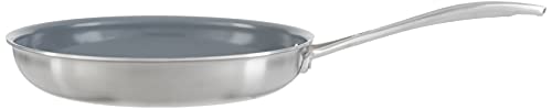 Zwilling Spirit Ceramic Nonstick Fry Pan, 10-Inch, Stainless Steel #TOP1