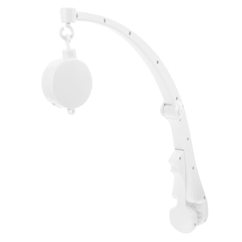DIKACA Cuna De Campana Silla Alta De Babydoll Movil Clip En Móvil Para Moisés Soporte De Campana De Cama Móvil Soporte De Carillón De Viento Móviles De Cuna El Plastico Blanco