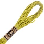 Image of Hobby Lobby DMC Cotton Embroidery Floss - 166 Medium Light Moss Green | Set of 12