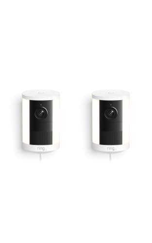 Ring Spotlight Cam 2K, Spotlight Kamera, Netzstecker (neueste Generation), Retinal 2K, optimierter 6x-Zoom, bewegungsaktivierte Spotlights… – Ansicht 1