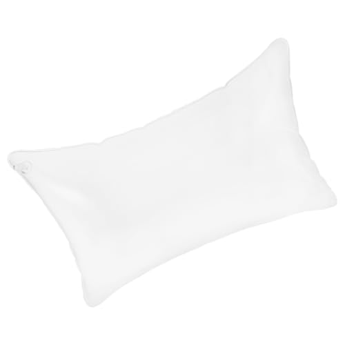 VALICLUD Coussin Gonflable Transparent 50X70 CM Oreiller Portable Pliable en PVC Coussin Gonflable d&rsquo;Extérieur Léger et Compact pour Camping Voyage et Canapé