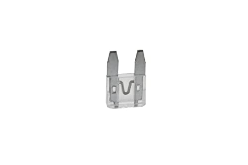 PACOTE COM 50 FUSÍVEL MICRO 25A CRISTAL TRANSPARENTE TECH ONE