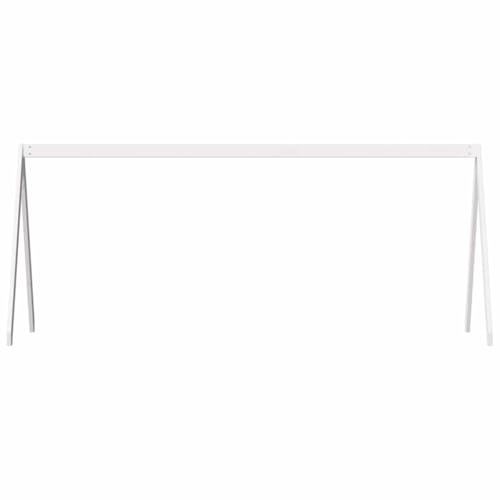 Vidaxl Tetto Letto Bambini Bianco 209X95,5X88 Cm Legno Massello Pino, Tetto Per Letto, Tettoia Per Letto Bambini, Baldacchino Per Letto Bambini - 5