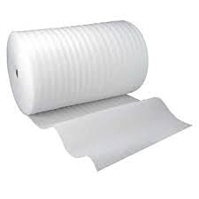 AKSHATENTERPRIES Packaging WHITE EPE Foam Roll 3 mm Thickness.13INCH 5 MTR.