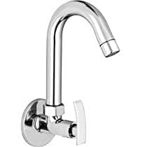 UPLO - Brass UDEZ Sink Cock for kitchen and bathroom with Chrome Finish